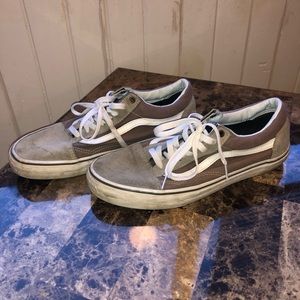 Grey Old Skool Vans